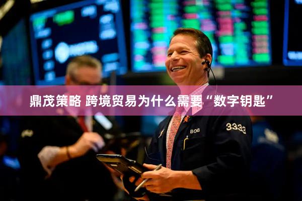 鼎茂策略 跨境贸易为什么需要“数字钥匙”