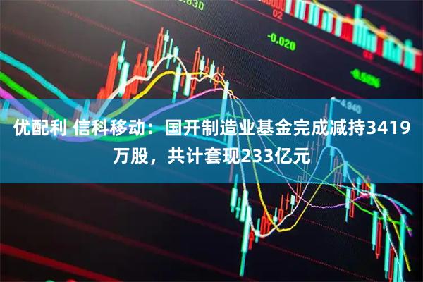 优配利 信科移动：国开制造业基金完成减持3419万股，共计套现233亿元